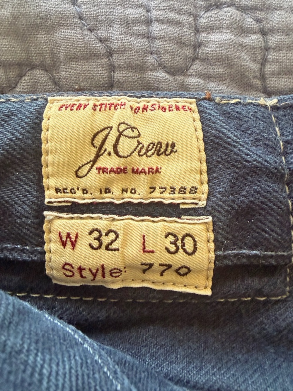 J. Crew MADE IN USA men’s 32 x 30 jeans